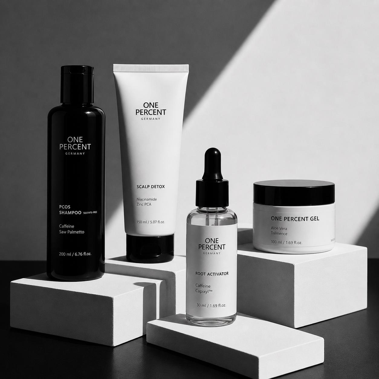 White and black packaging DNA